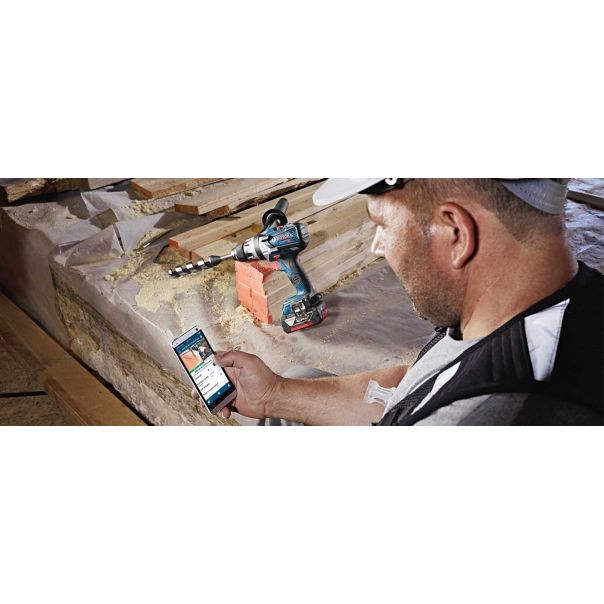 BOSCH Akumulatorska vibraciona bušilica - odvrtač GSB 18V-110 C, Solo - 06019G030A