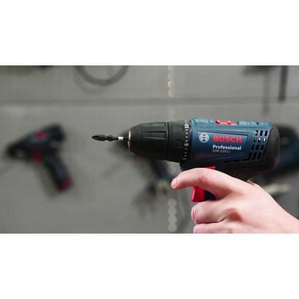 BOSCH Akumulatorska bušilica-odvrtač GSR 120-LI Professional, 06019G8000 - 06019G8000