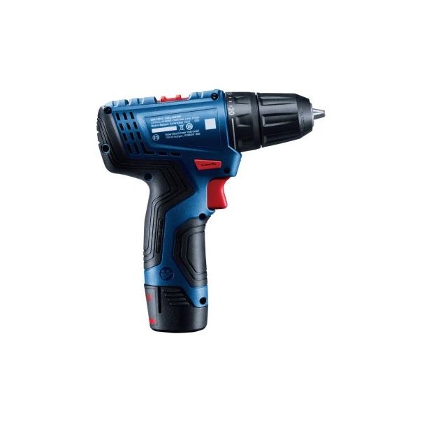 BOSCH Aku. bušilica/odvrtač GSR 120-LI; 2x2,0Ah + 23-delni set bitova za bušenje i uvrtanje sa držačem u koferu - 06019G8002