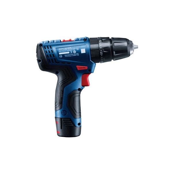 BOSCH Aku vibraciona bušilica-odvrtač GSB 120-LI, 2x2,0Ah + 23-delni set pribora u koferu - 06019G8102