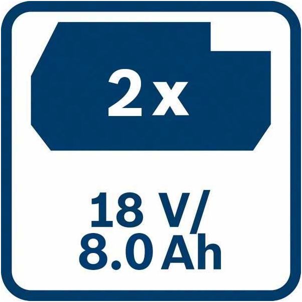 BOSCH Akumulatorska ugaona brusilica GWS 18V-15 SC, 125mm, 2x8.0Ah - 06019H6101