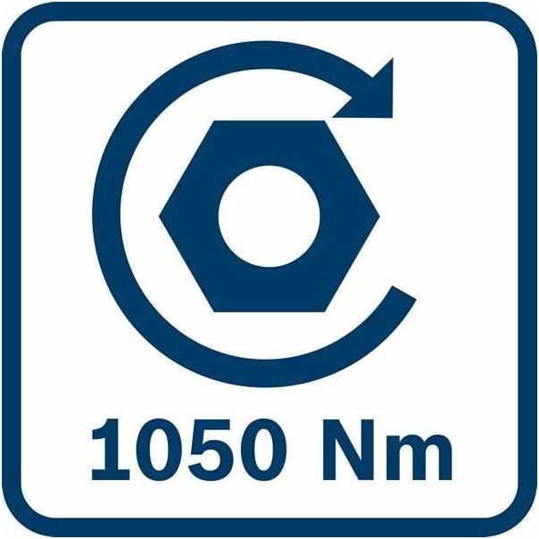 BOSCH Akumulatorski udarni odvrtač GDS 18V-1050 H, solo - 06019J8500