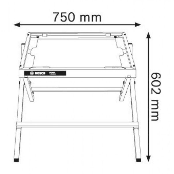 BOSCH Transportna i radna podloga GTA 6000 - 0601B24100