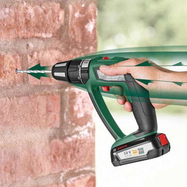 BOSCH Akumulatorska vibraciona bušilica - odvrtač PSB 18 LI-2, 1x2.5Ah - 06039B0300