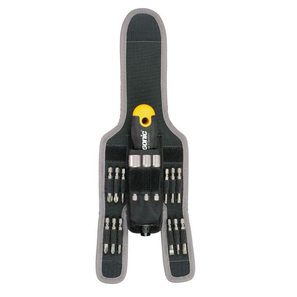 Felo Set bitova Ergonic K sa čegrtaljkom SL/PH/PZ/TX/HEX-Nut 06071604 16 kom - 06071604