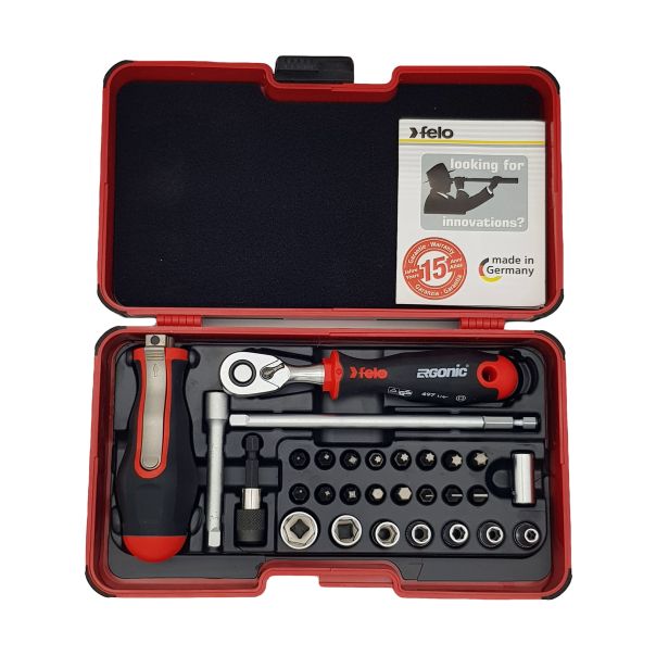 Felo Set alata XL-Strongbox Smart Evo SL/PH/PZ/HEX/TX/HEX-Nut 06081506 29 kom - 06081506