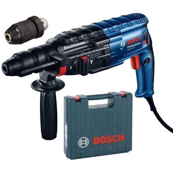 BOSCH Bušilica za beton SDS-Plus GBH 240 F, sa dodatnom glavom 13mm, 790W - 0611273000