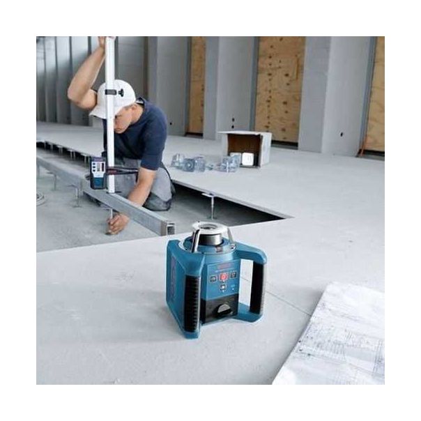 BOSCH Rotacioni laser LR 1 prijemnik + stativ + merna letva u koferu GRL 400 H + BT 170 HD + GR 240 - 061599403U