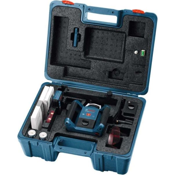 BOSCH Rotacioni laser LR 1 prijemnik + stativ + merna letva u koferu GRL 400 H + BT 170 HD + GR 240 - 061599403U
