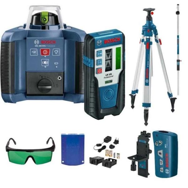 BOSCH Rotacioni laser sa zelenim linijama GRL 300 HVG + BT 300 HD + GR 240 - 061599404B