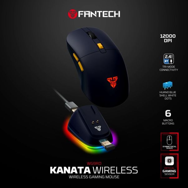 FANTECH Mis Wireless Gaming WG9RD Kanata Blue - EP3192938