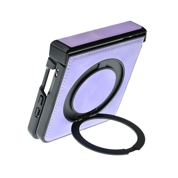 HANMAN Maska za Samsung F776B Galaxy Z Flip 8 ljubicasta Magsafe Stand ORG - EP3188291
