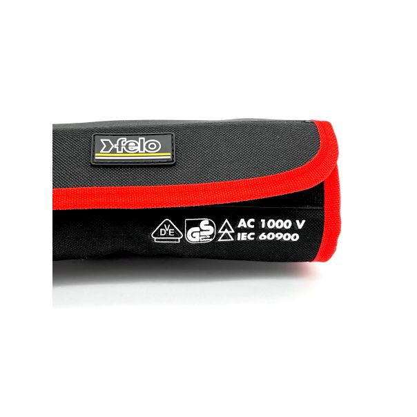 Felo Set dielektrični alata Belt Bag E-Smart slim VDE SL/PH/PZ/TX 06381204 12 kom - 06381204