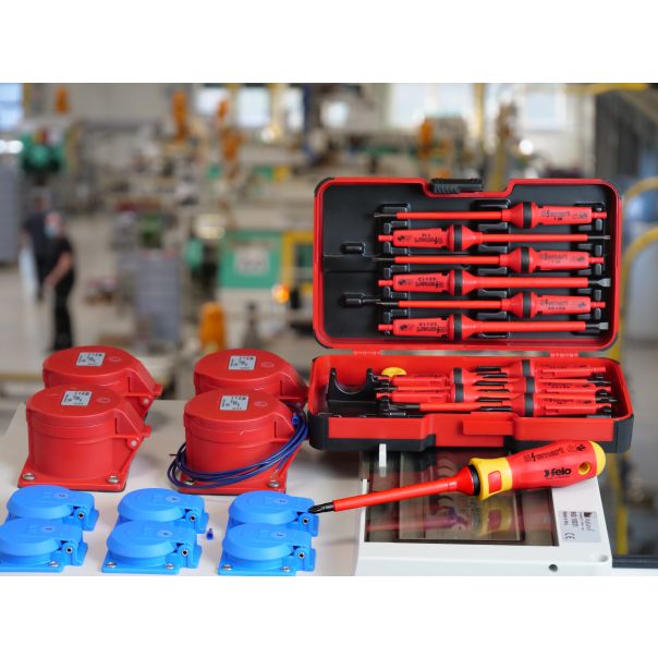 Felo Set šrafcigera XL-Strongbox E-smart VDE SL/PH/PZ/TX 06391306 13 kom - 06391306