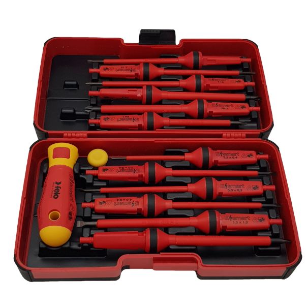 Felo Set šrafcigera XL-Strongbox E-smart VDE SL/PH/PZ/TX 06391306 13 kom - 06391306