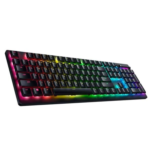 RAZER DeathStalker V2 Pro - Wireless Low Profile Optical (Clicky Purple Switch) - 064134