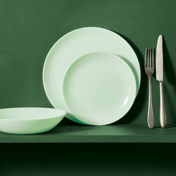 LUMINARC Set tanjira Diwali paradise green 18/1 - V6215