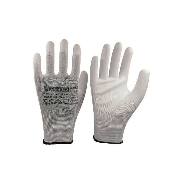 BOMBER Rukavice Light White - (u pakovanju 12 pari) - light-white