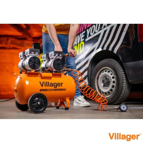 VILLAGER Kompresor za vazduh Silent Force VAT 528/50 - 067194