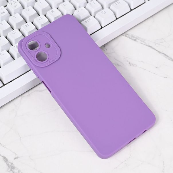 Maska za Samsung A075F Galaxy A07 4G Silikon Pro Camera ljubičasta - 222727
