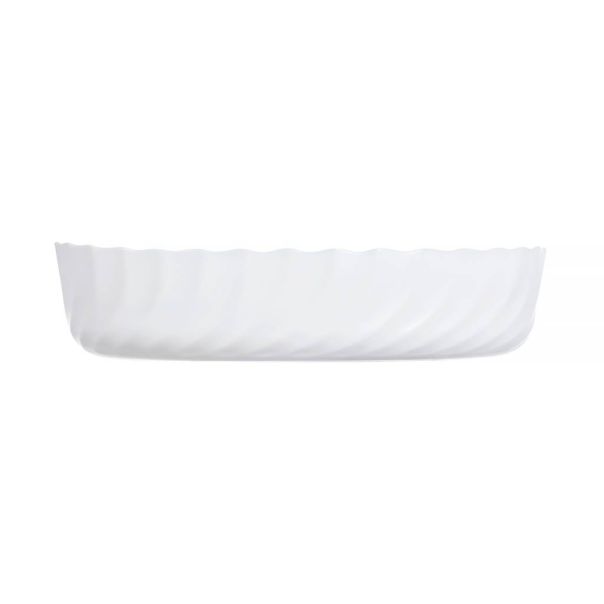 LUMINARC Oval 22cm Trianon, bela - P4017