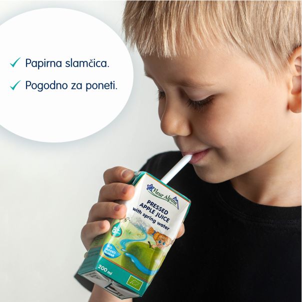 Fleur Alpine organski sokić sa vodom od jabuke, 8m+, 200ml - EP3178062