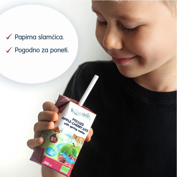 Fleur Alpine organski sokić sa vodom od višnje I jabuke, 8m+, 200ml - EP3177972