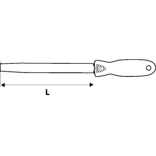 TOPEX Turpija za drvo okrugla - 06A833