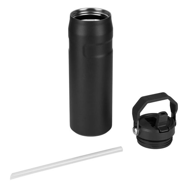 Castelli Termos boca Arctic One 24, Ručka, Slamka, Inox 304, Izolacija 12h, 700ml, Crna - EP3246718