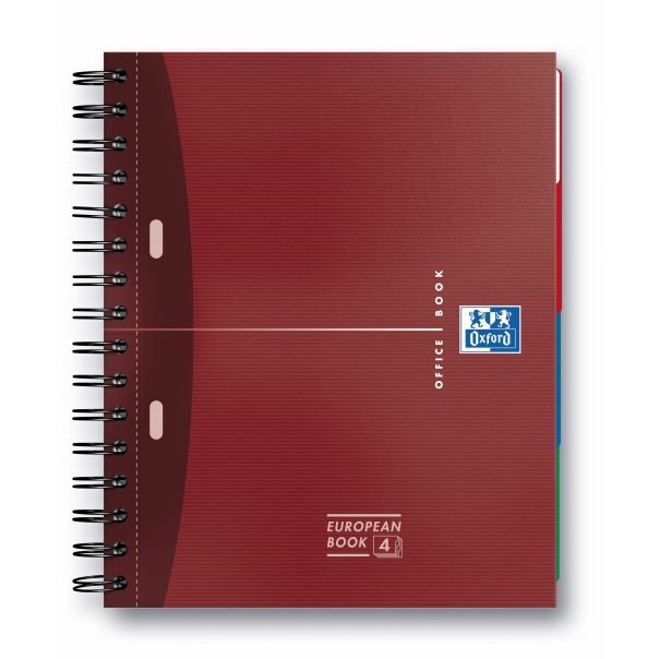 OXFORD Sveska Office Essentials Europeanbook A4+ kvadratići, 4 Subject - 06XO641
