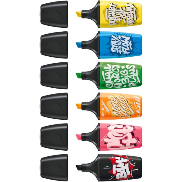 STABILO Tekst markeri Boss by Snooze One, mini, set 1/5 - 07-05-30-10