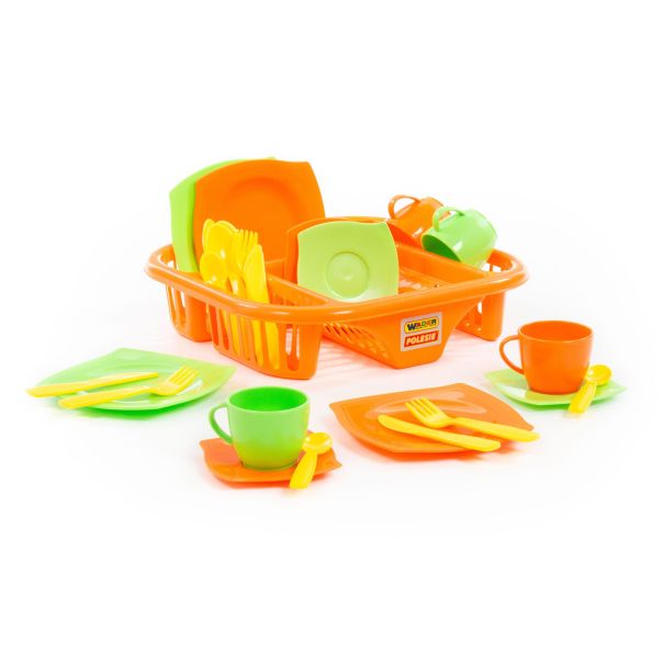 POLESIE Kuhinjski set za decu Ocedjivač i posuđe - 29 delova - EP2781634