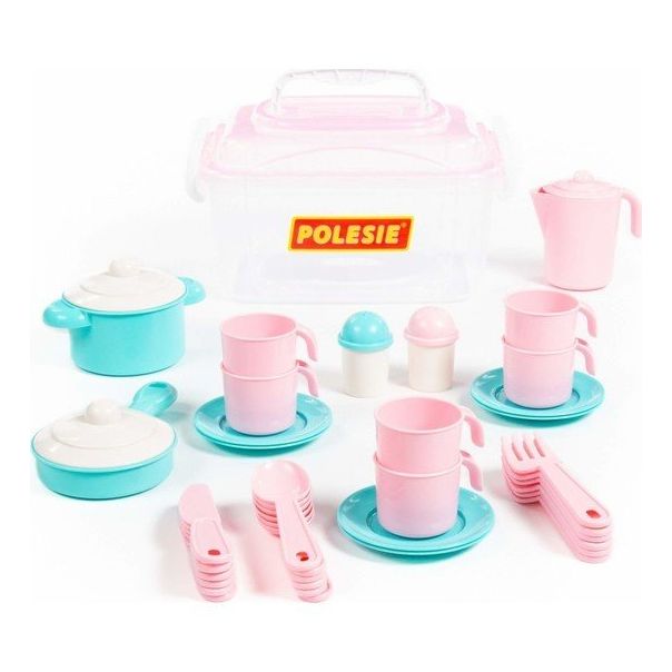 POLESIE Kuhinjski set za decu - Posuđe 38 delova - EP2781655