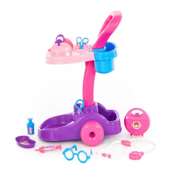 POLESIE Doktorski set za decu, ljubičasta/roze - 67937