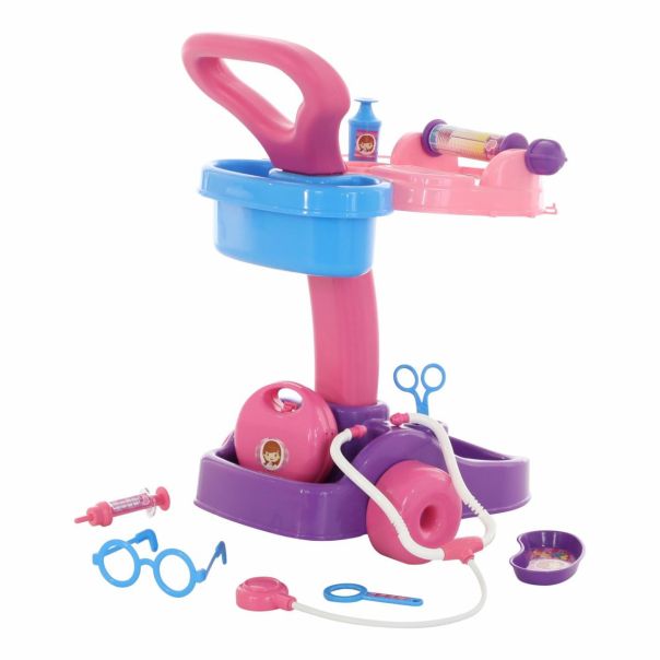 POLESIE Doktorski set za decu, ljubičasta/roze - 67937