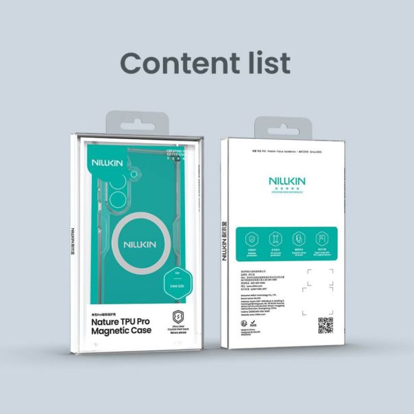 Maska za Samsung S941B Galaxy S26 transparent Nillkin Nature Pro Magnetic - EP2864164