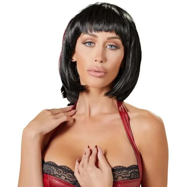 Perika Crnka Kratka Black Bob Wig - 07721270000