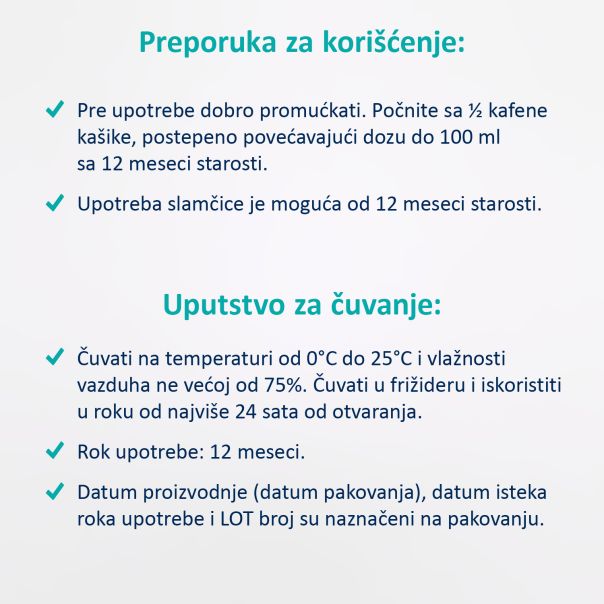 Fleur Alpine organski sokić sa vodom od jabuke, 8m+, 200ml - EP3178062