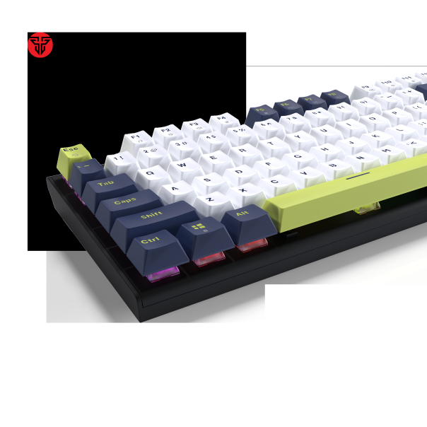 FANTECH Gejmerska Mehanicka tastatura MK877S RGB Atom 87S Mori Space edition rosie switch - EP3021746