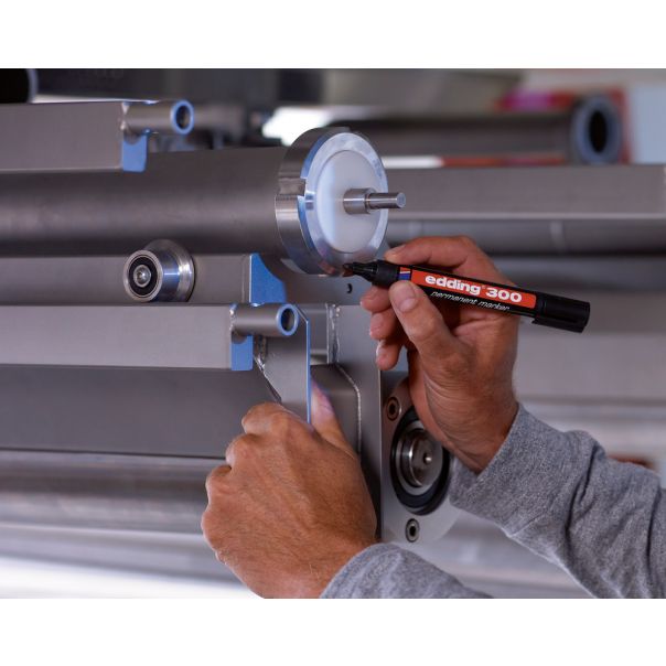 EDDING Marker permanent E-300 1,5-3mm, zaobljeni, set 1/4 - 08M300Q