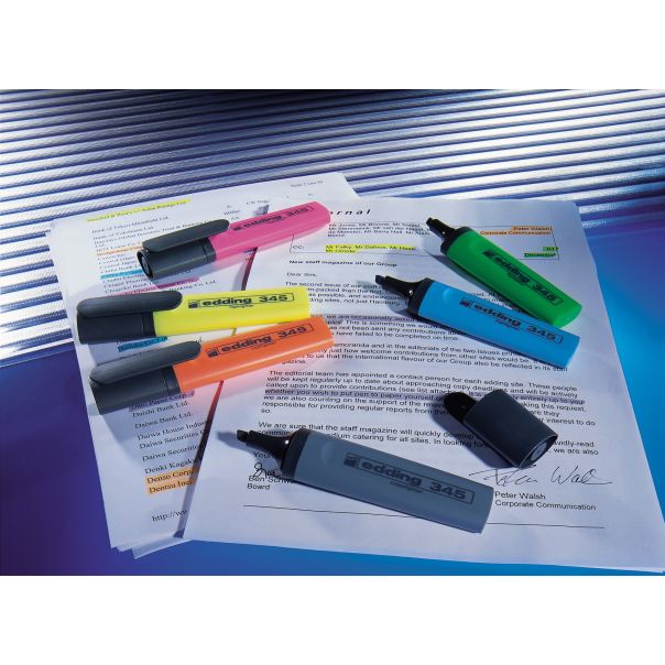 EDDING Signiri E-345 2-5mm, set 1/4 - 08SG345Q4