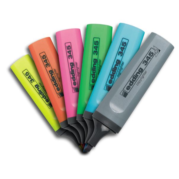 EDDING Signiri E-345 2-5mm, set 1/4 - 08SG345Q4