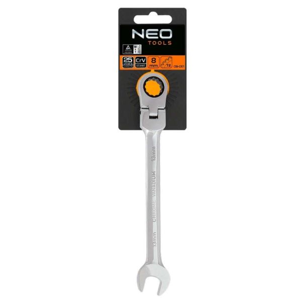 NEO TOOLS Ključ brzi sa zglobom 17mm - 09-059