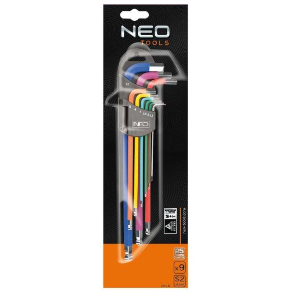 NEO TOOLS Ključ imbus set - 09-512