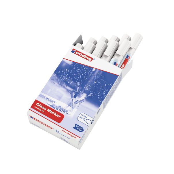 EDDING Marker za staklenu tablu E-95 1,5-3mm, zaobljeni - 09M95A