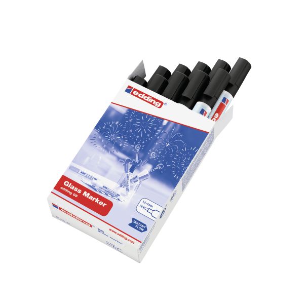 EDDING Marker za staklenu tablu E-95 1,5-3mm, zaobljeni - 09M95B