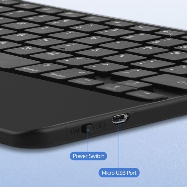 Tastatura Coteci Universal 64015 Wireless touchpad bela - EP3055720