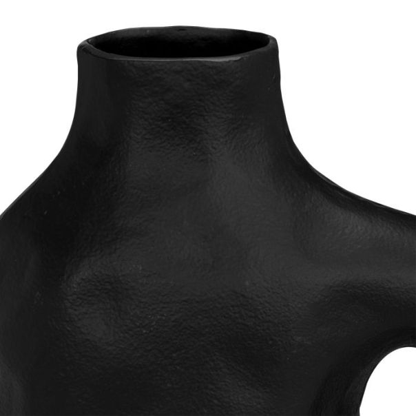 EGLO Metalna vaza 28x11cm Chelek, crna - 421432