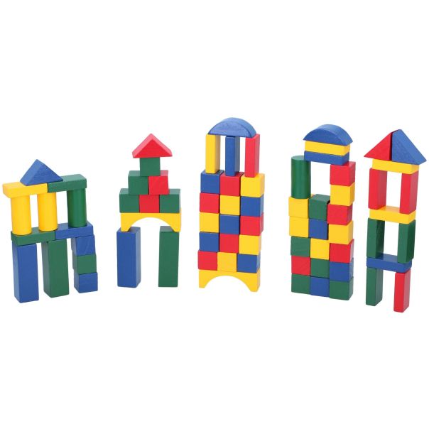 MARIONETTE WOODEN TOYS Drvene kocke Marionette Wooden Toys 75 kom - EP3151002