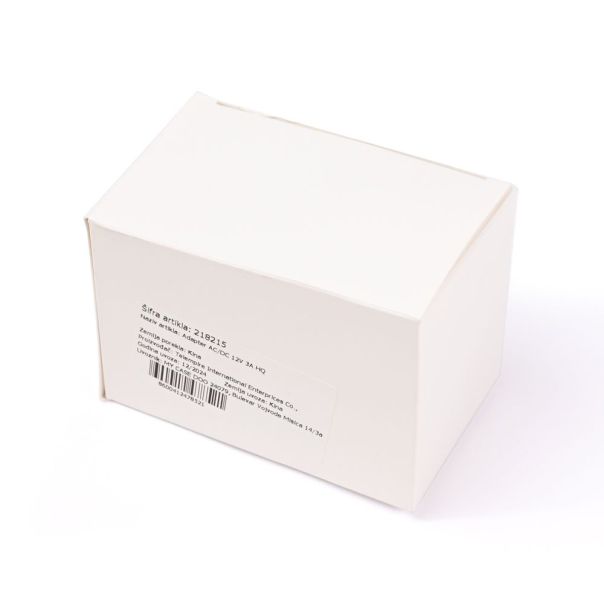 Adapter AC/DC 12V 3A HQ - 218215